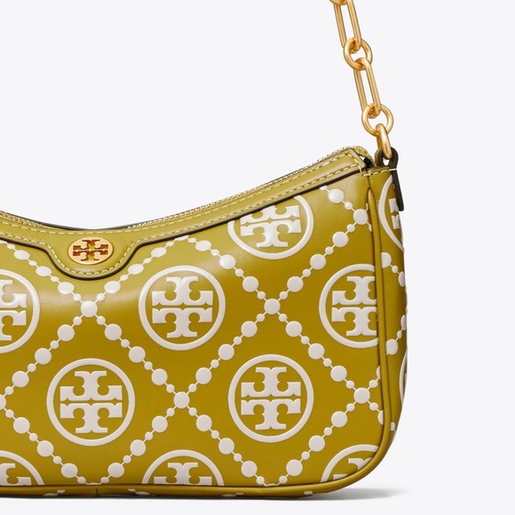 T MONOGRAM EMBOSSED STUDIO BAG - Picture 5 of 12